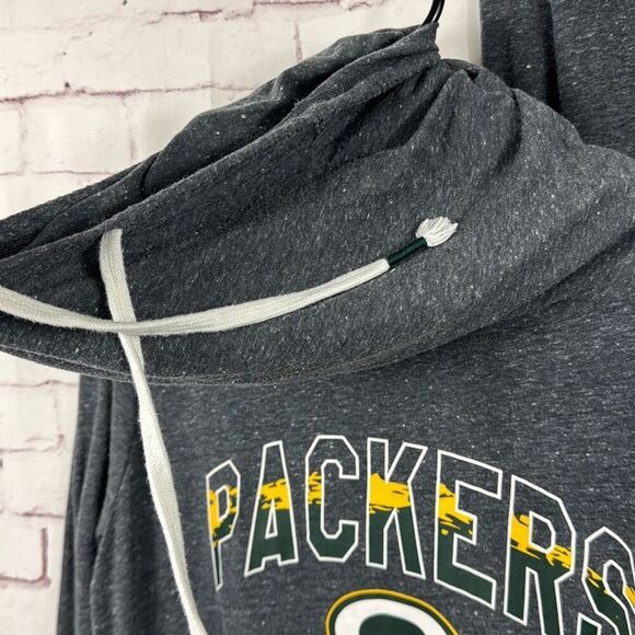 Greenbay Packers Sweatsuit 2 Piece Long Sleeve Shirt L Jogger Pants M Gray Team - Picture 3 of 12